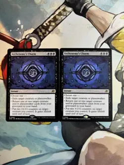 x2 MTG Edge of Eternities R Archenemy's Charm #0088 EOE MAGIC THE GATHERING - Image 1