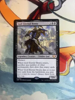 MTG - God-Eternal Bontu - Edge of Eternities 0083 EOE EOC - Image 1