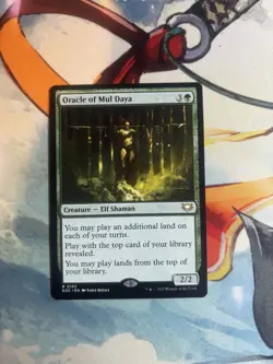 Oracle of Mul Daya R MTG Commander: Edge of Eternities M/NM, English EOE EOC - Image 1