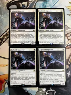 X4 Lightstall Inquisitor (Rare) #24 Edge of Eternities MTG NM EOE - Image 1