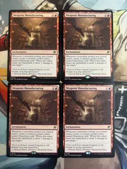 Weapons Manufacturing X4 M/NM Magic MTG Edge Of Eternities EOE 0168 - Image 1