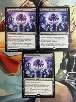 3x MTG Chorale of the Void, NM-Mint, English Edge of Eternities 0091 EOE - Image 1