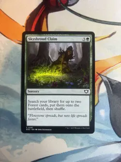 Skyshroud Claim - 107 - NM - Commander: Edge of Eternities - MTG EOE EOC - Image 1