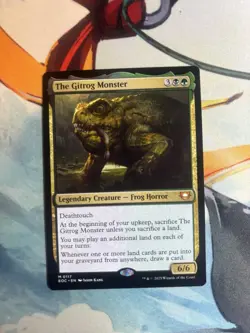 NM The Gitrog Monster, MTG, Edge of Eternities, Magic the Gathering, 117 EOE EOC - Image 1