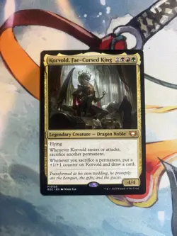 Korvold, Fae-Cursed King - 120 - NM - Commander: Edge of Eternities MTG EOE EOC - Image 1