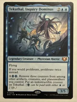 MTG - Tekuthal, Inquiry Dominus - Edge of Eternities EOE EOC - Image 1