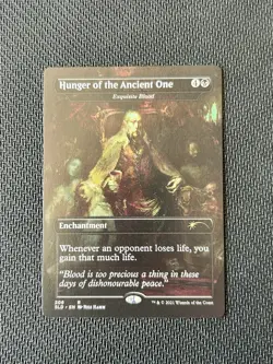2021 Hunger of the Ancient One #206 Exquisite Blood Secret Lair SLD Drop MTG NM - Image 2