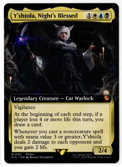 MTG Y'shtola, Night's Blessed (Extended Art) Commander: Final Fantasy Regular - Image 1