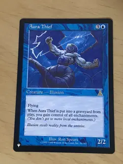 NM English - 1 x MTG Aura Thief - The List - Image 1