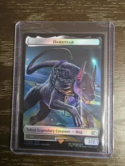 Angelo and Darkstar Double-Sided Token - Final Fantasy MTG - Foil - Image 3