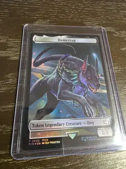 Angelo and Darkstar Double-Sided Token - Final Fantasy MTG - Foil - Image 4