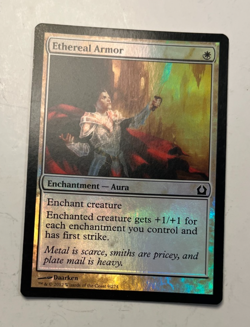 MTG Ethereal Armor Foil Return to Ravnica 009/274 Magic The Gathering NM - Image 1