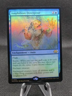 MTG - [FOIL] Amphibian Downpour - Modern Horizons 3 - Image 1