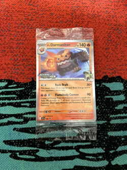 Pokemon Journey Together Staff Prerelease Promo 4 Card Pack Sealed 2025 English - Image 1