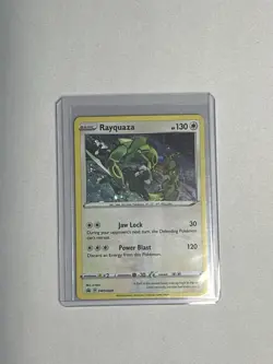 Pokemon TCG: Rayquaza SWSH029 Black Star Promo Holo Near Mint Sword & Shield NM - Image 3