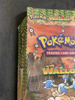 Pokemon Neo Discovery Wallop Theme Deck EMPTY BOX (NO CARDS) Rule Book Counters - Image 4