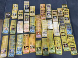 Pokemon TCG Neo Genesis - Huge Lot - W/ 270 Uncommon And - 19 Rare Cards FAST - Image 1