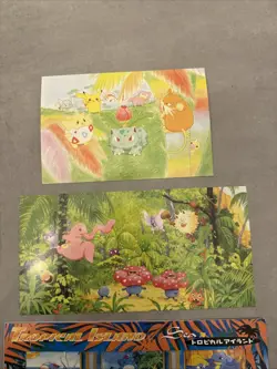 Pokemon Tropical Island Sea Southern Islands Folder Postcard Set Of 18 - Image 5