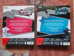 NEW Pokemon Black Bolt and White Flare Binder Collections Bundle - SEALED - Image 4