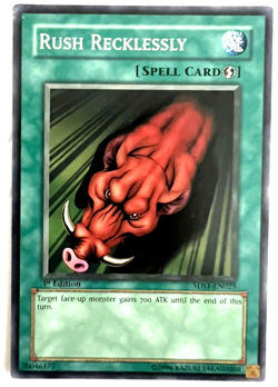 YuGiOh! - Rush Recklessly - Common Mint Condition FREE Tracking - Image 1