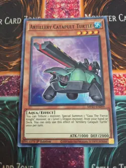 Yugioh Artillery Catapult Turtle MP21-EN099 Super Rare 1st Edition Near Mint - Image 1