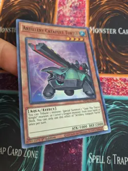 Yugioh Artillery Catapult Turtle MP21-EN099 Super Rare 1st Edition Near Mint - Image 2
