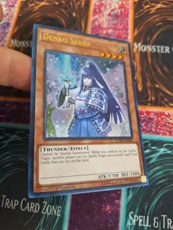 Yugioh Denko Sekka DUDE-EN030 Ultra Rare 1st Edition Near Mint - Image 2
