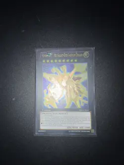 Yugioh Number C107: Neo Galaxy-Eyes Tachyon Dragon PRIO-EN041 Ultimate Rare NM - Image 1