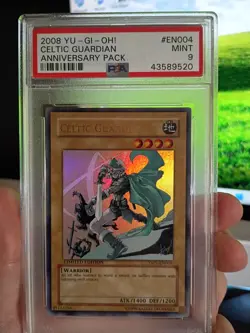 PSA 9 Yugioh Celtic Guardian Anniversary Pack 2008 - Image 1
