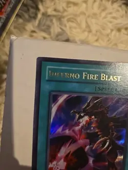 YuGiOh Inferno Fire Blast #SOD-EN042 Unlimited Ultra Rare NM - Image 2