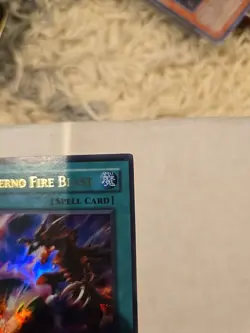YuGiOh Inferno Fire Blast #SOD-EN042 Unlimited Ultra Rare NM - Image 3