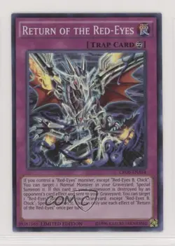 Return of the Red-Eyes YuGiOh Crossed Souls Limited Edition Promo 1md - Image 1