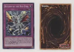 Return of the Red-Eyes YuGiOh Crossed Souls Limited Edition Promo 1md - Image 3