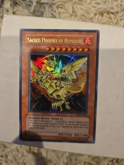 Yugioh Sacred Phoenix of Nephthys FET-EN005 Ultra Rare Unlimited - Image 1
