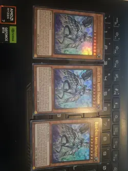 3x Blue-Eyes Abyss Dragon - RA01-EN016 - Ultra Rare - 1st Edition-Yugioh Playset - Image 1