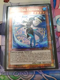 YuGiOh - Dracotail Faimena - JUSH-EN002 - Starlight Rare - 1st Edition - NM - Image 2