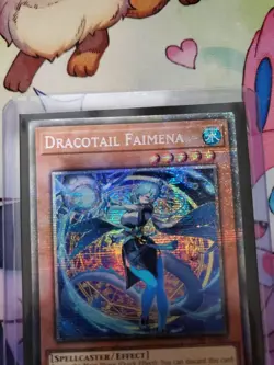 YuGiOh - Dracotail Faimena - JUSH-EN002 - Starlight Rare - 1st Edition - NM - Image 4