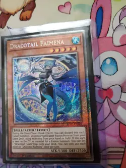 YuGiOh - Dracotail Faimena - JUSH-EN002 - Starlight Rare - 1st Edition - NM - Image 5