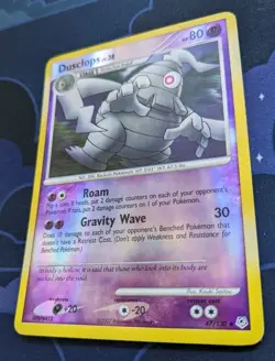 Dusclops LV.38 47/130 Pokemon Card Reverse Holo Pokemon TCG Diamond Pearl NM - Image 4