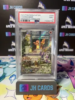 Pokemon Charmander SVP044 Obsidian Flames ETB Promo Card PSA 9 Mint - Image 1