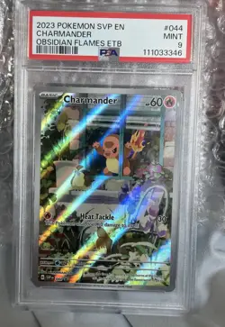 Pokemon Charmander SVP044 Obsidian Flames ETB Promo Card PSA 9 Mint - Image 1