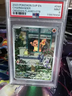 Pokemon Charmander SVP044 Obsidian Flames ETB Promo Card PSA 9 Mint - Image 1