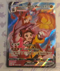 Single Strike Urshifu VMAX TG19/TG30 - Brilliant Stars - Pokemon Card - Image 1