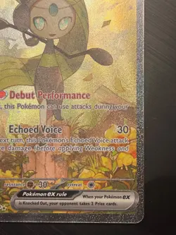 Meloetta EX 167/086 Full Art Holo Ultra Rare - Black & White Pokemon Card NM - Image 5
