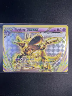 Pokemon TCG Nidoking Evolutions Card 46/108 Break XY - Image 1