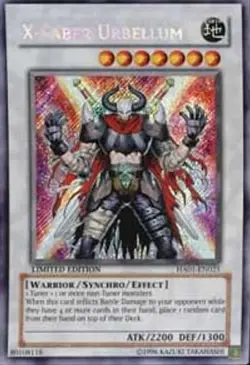 X-Saber Urbellum - Limited Hidden Arsenal MP YuGiOh - Image 1