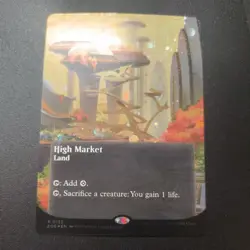 High Market Poster Galaxy Foil - Edge of Eternities - Near Mint - MTG Card - Image 1