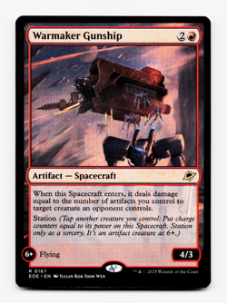 Warmaker Gunship [Edge of Eternities] MTG Magic NM/M 🔥 - Image 1