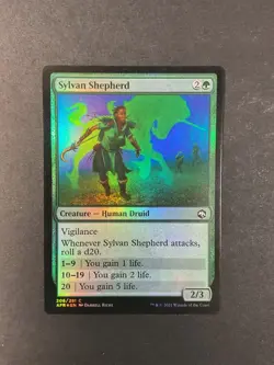 Sylvan Shepard FOIL Adventures in the Forgotten Realm Magic the Gathering MTG - Image 1
