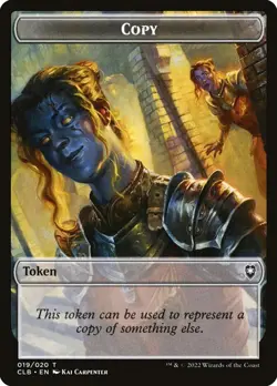 Foil Treasure/Copy Token, MTG, Baldur's Gate Token, Magic the Gathering - Image 2